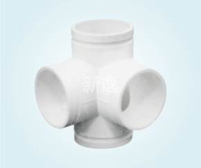 沟槽式立体四通
